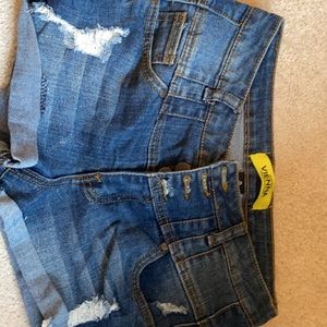 Streetwear Jean Shorts